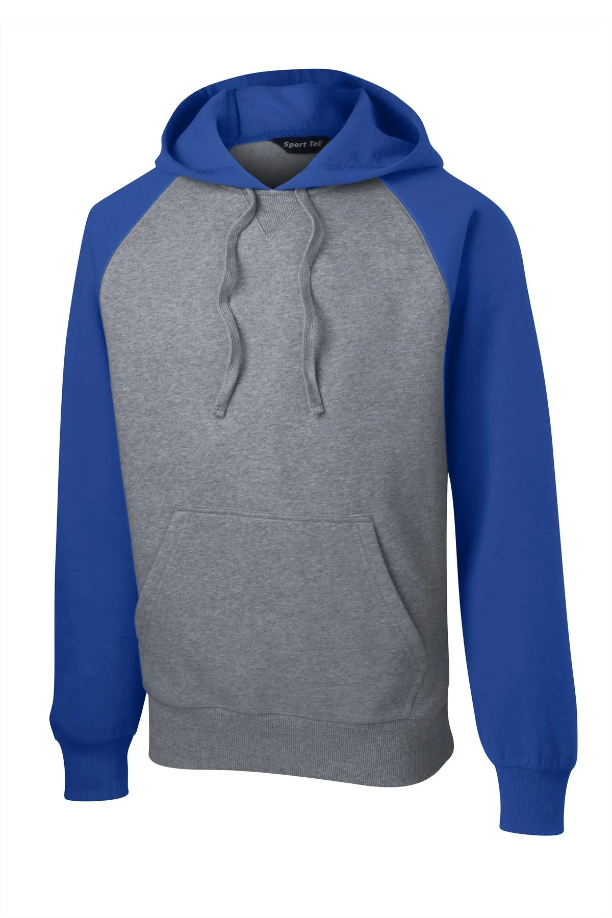 Sport-Tek® Raglan Colorblock Pullover Hooded Sweatshirt
