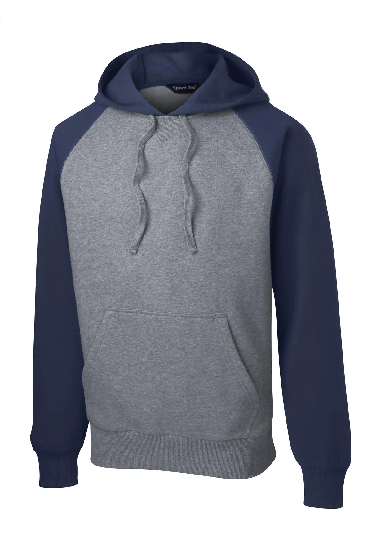 Sport-Tek® Raglan Colorblock Pullover Hooded Sweatshirt