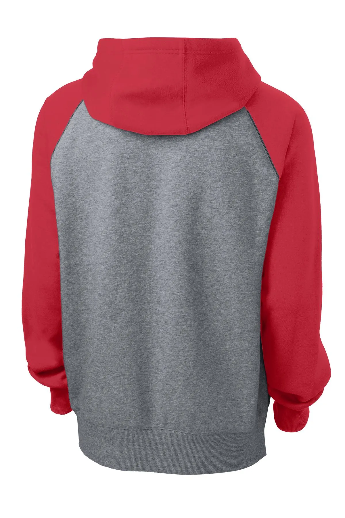 Sport-Tek® Raglan Colorblock Pullover Hooded Sweatshirt