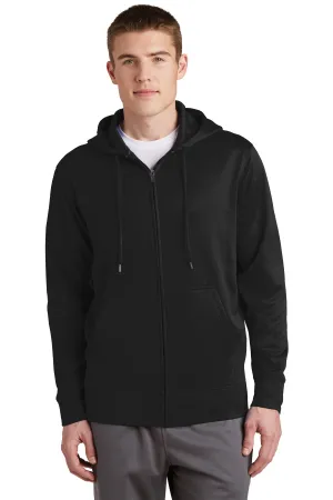 Sport-Tek¨ Sport-Wick¨ Fleece Full-Zip Hooded Jacket.  ST238