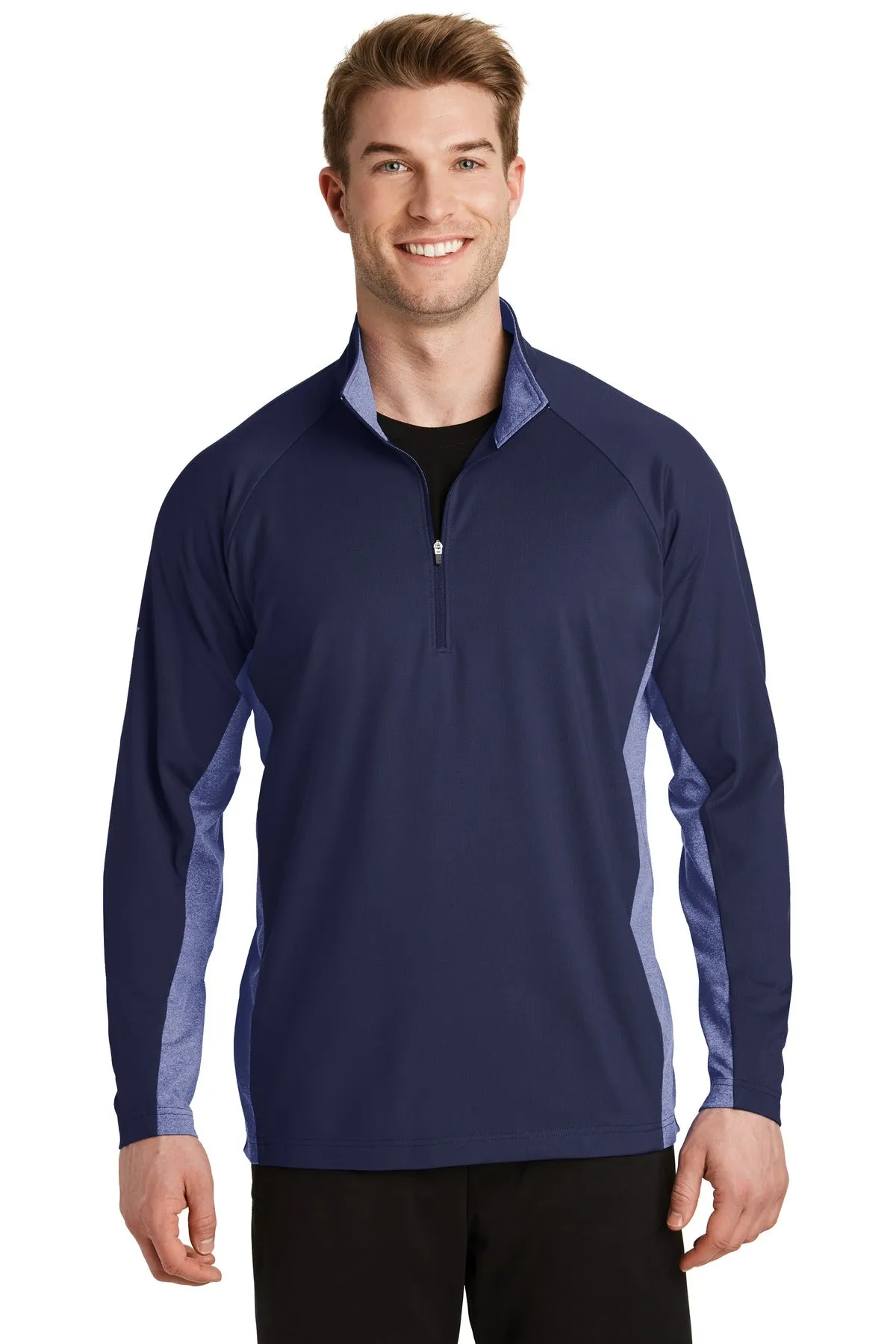 Sport-Tek¨ Sport-Wick¨ Stretch Contrast 1/4-Zip Pullover. ST854