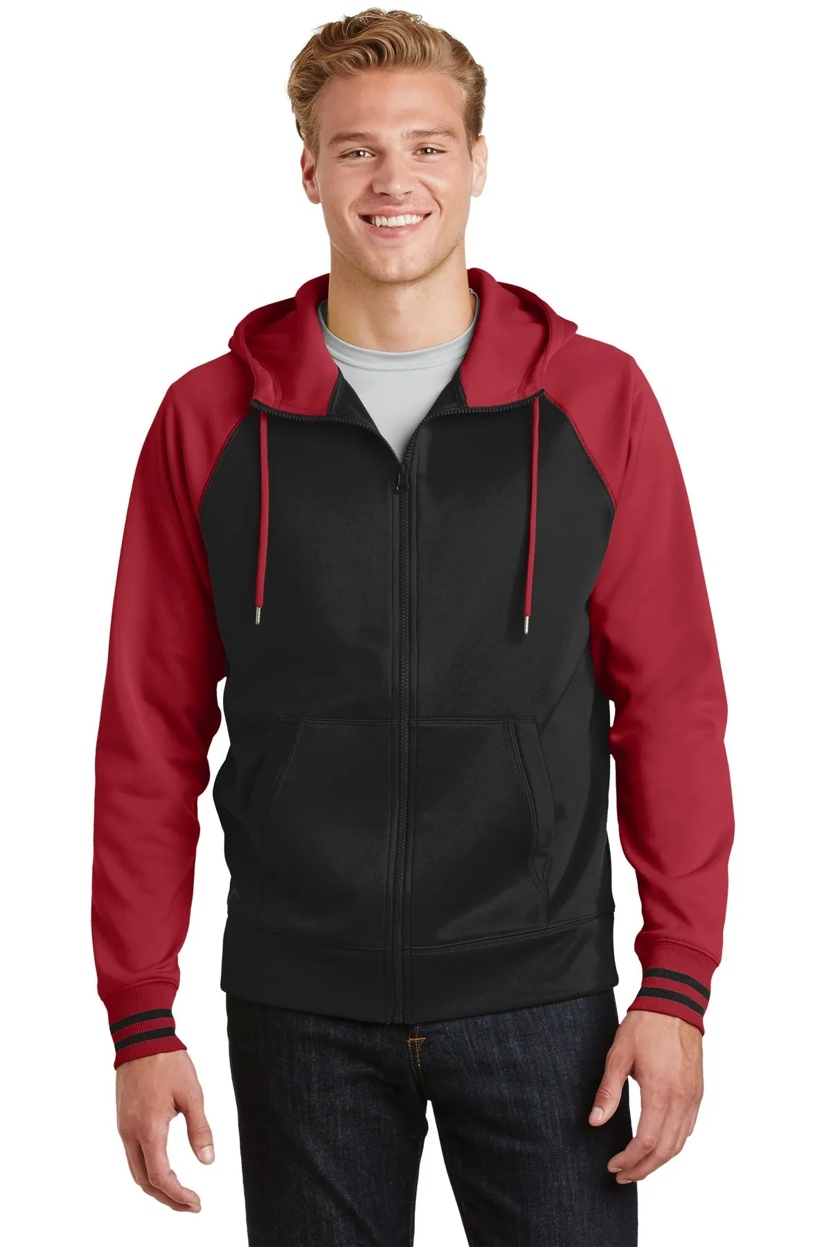 Sport-Tek¨ Sport-Wick¨ Varsity Fleece Full-Zip Hooded Jacket. ST236