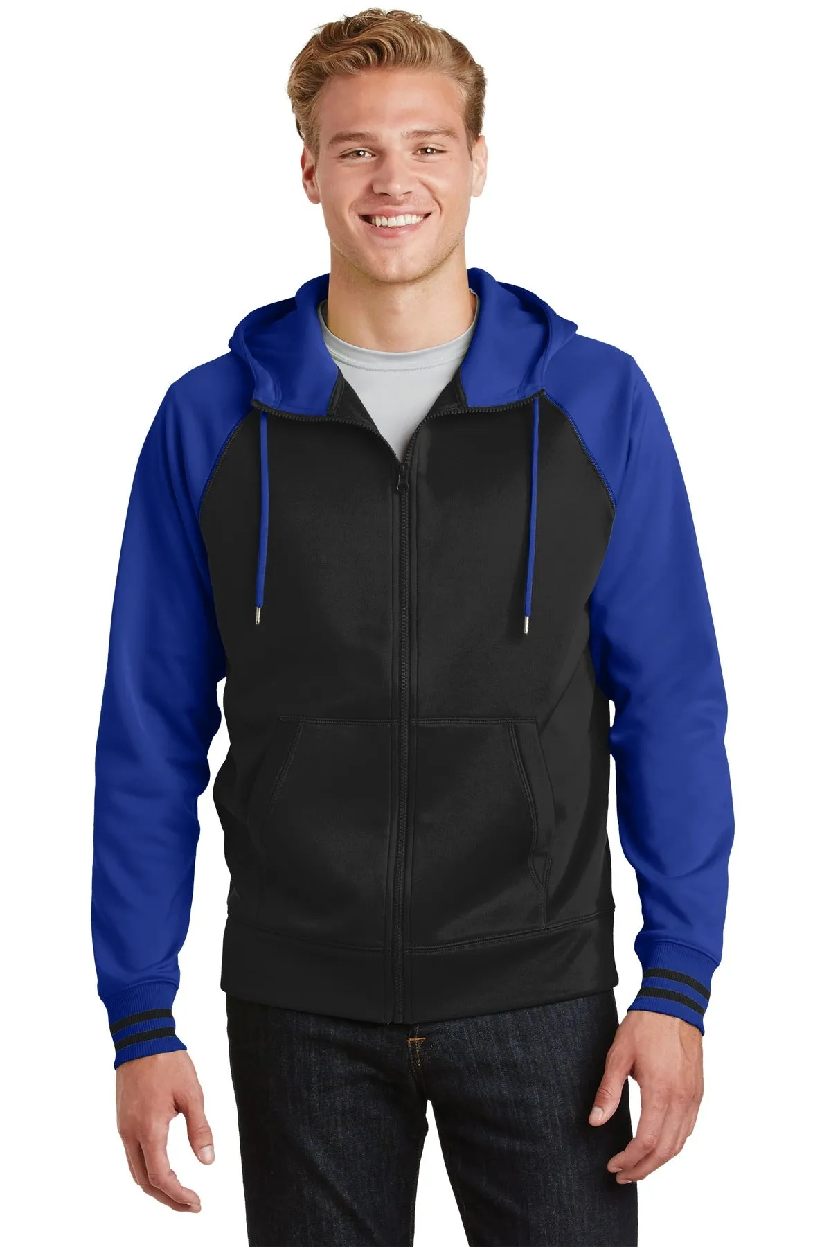 Sport-Tek¨ Sport-Wick¨ Varsity Fleece Full-Zip Hooded Jacket. ST236