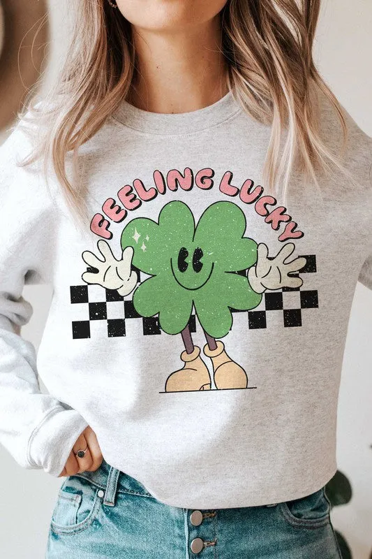 ST. PATRICK'S - FEELING LUCKY GRAPHIC SWEATSHIRT