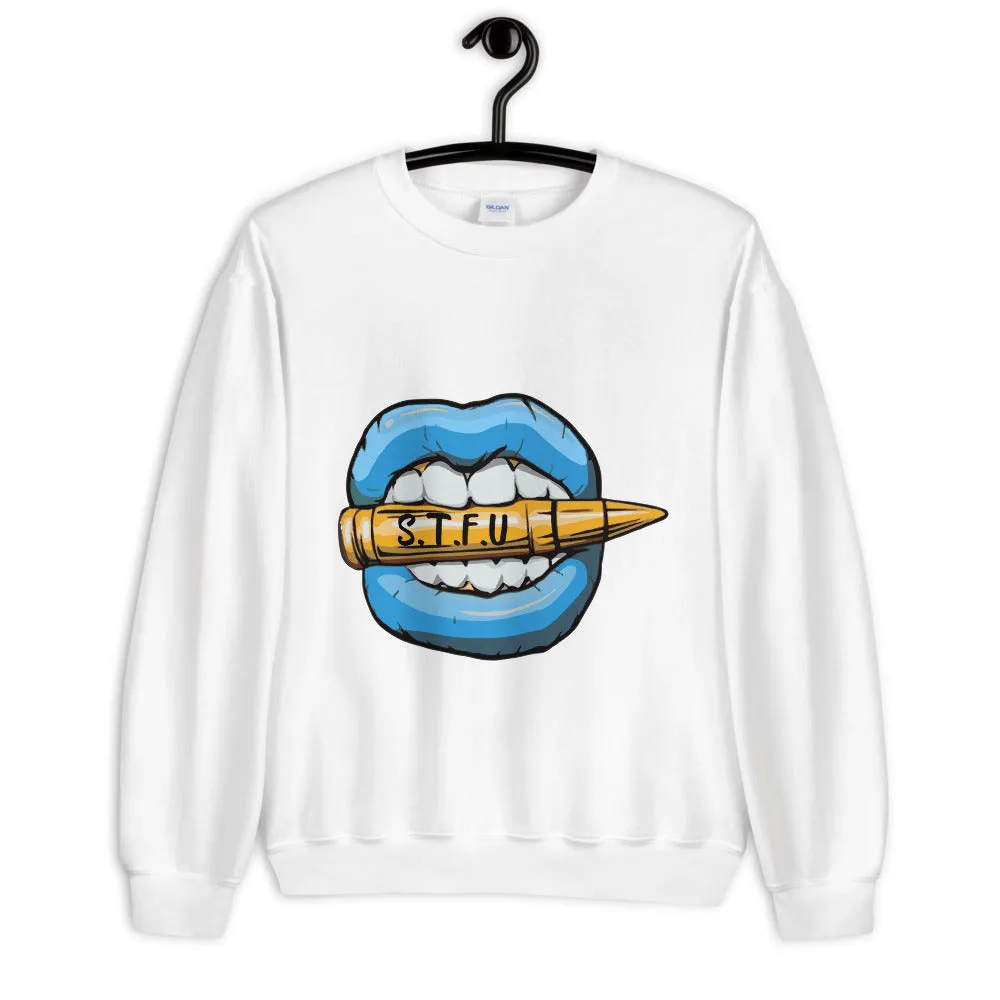 STFU Ice Blue Logo Unisex Sweatshirt