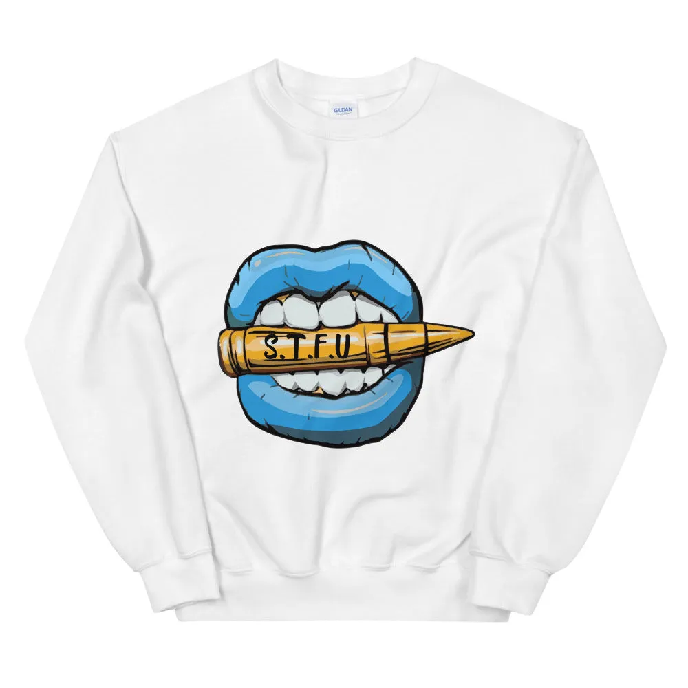 STFU Ice Blue Logo Unisex Sweatshirt