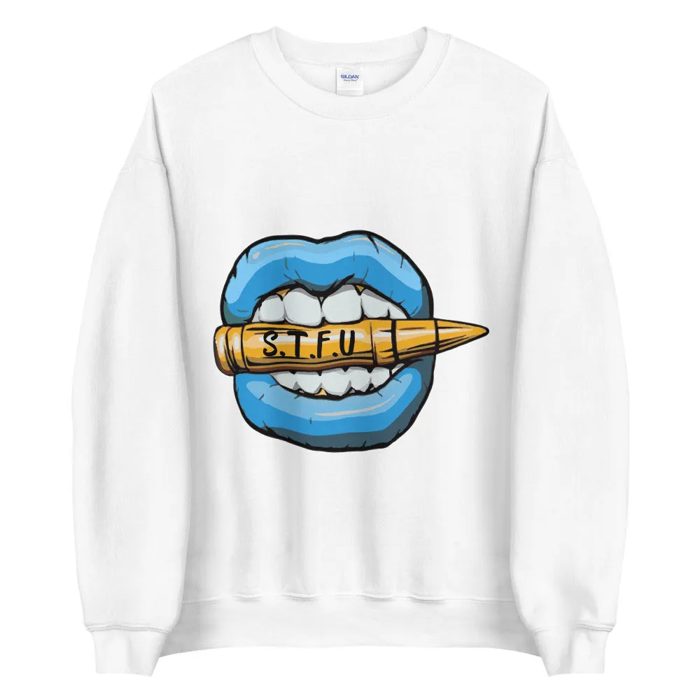 STFU Ice Blue Logo Unisex Sweatshirt