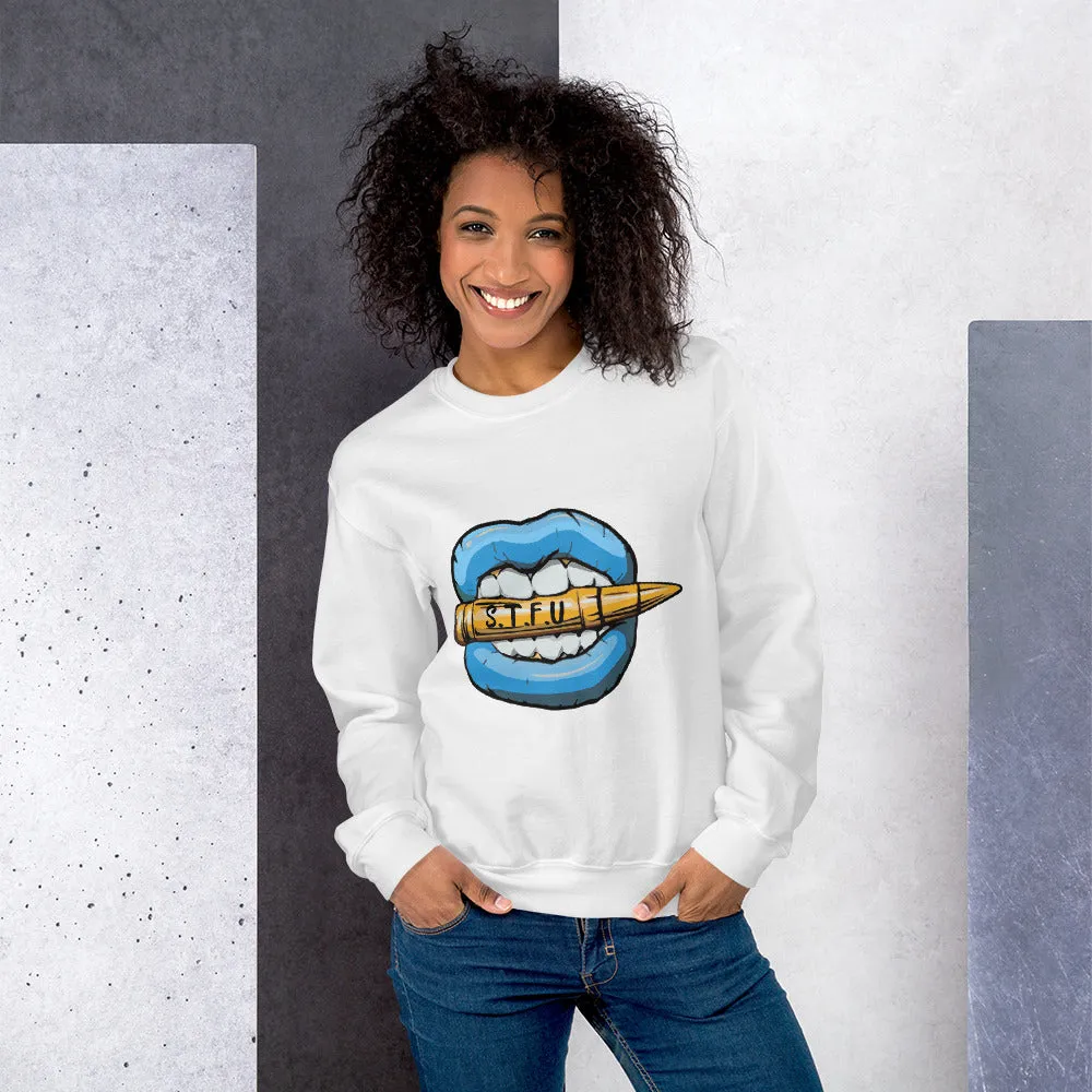 STFU Ice Blue Logo Unisex Sweatshirt