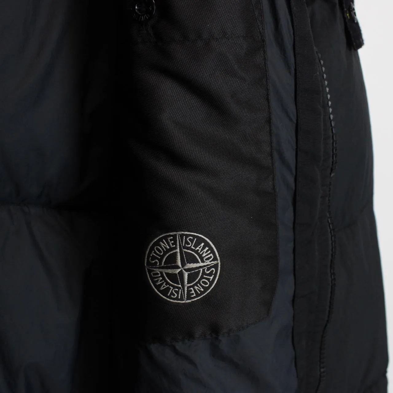 Stone Island AW 2021 Garment Dyed Crinkle Reps R-NY Down Jacket Small
