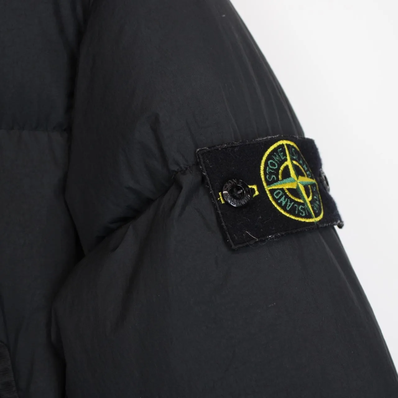 Stone Island AW 2021 Garment Dyed Crinkle Reps R-NY Down Jacket Small