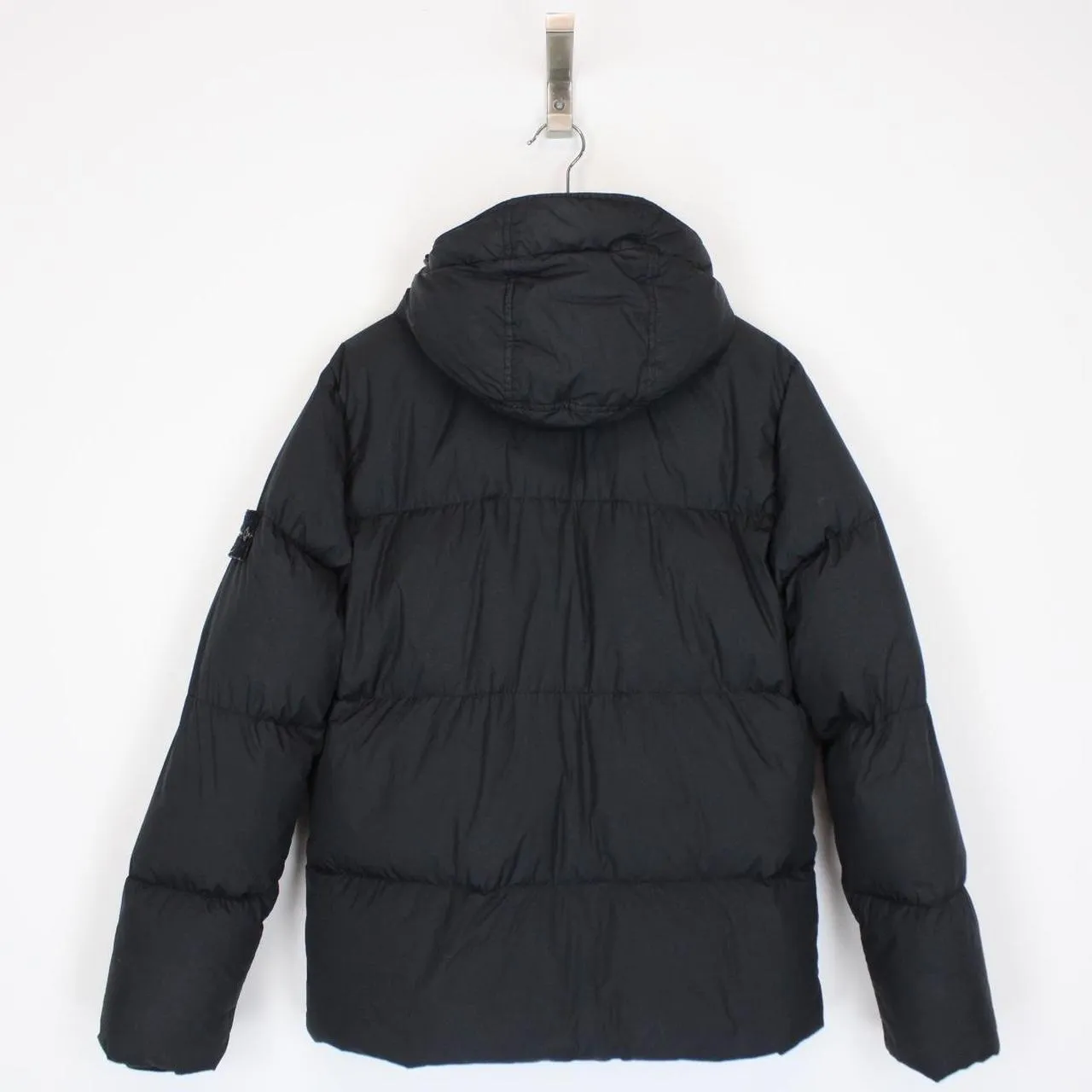 Stone Island AW 2021 Garment Dyed Crinkle Reps R-NY Down Jacket Small