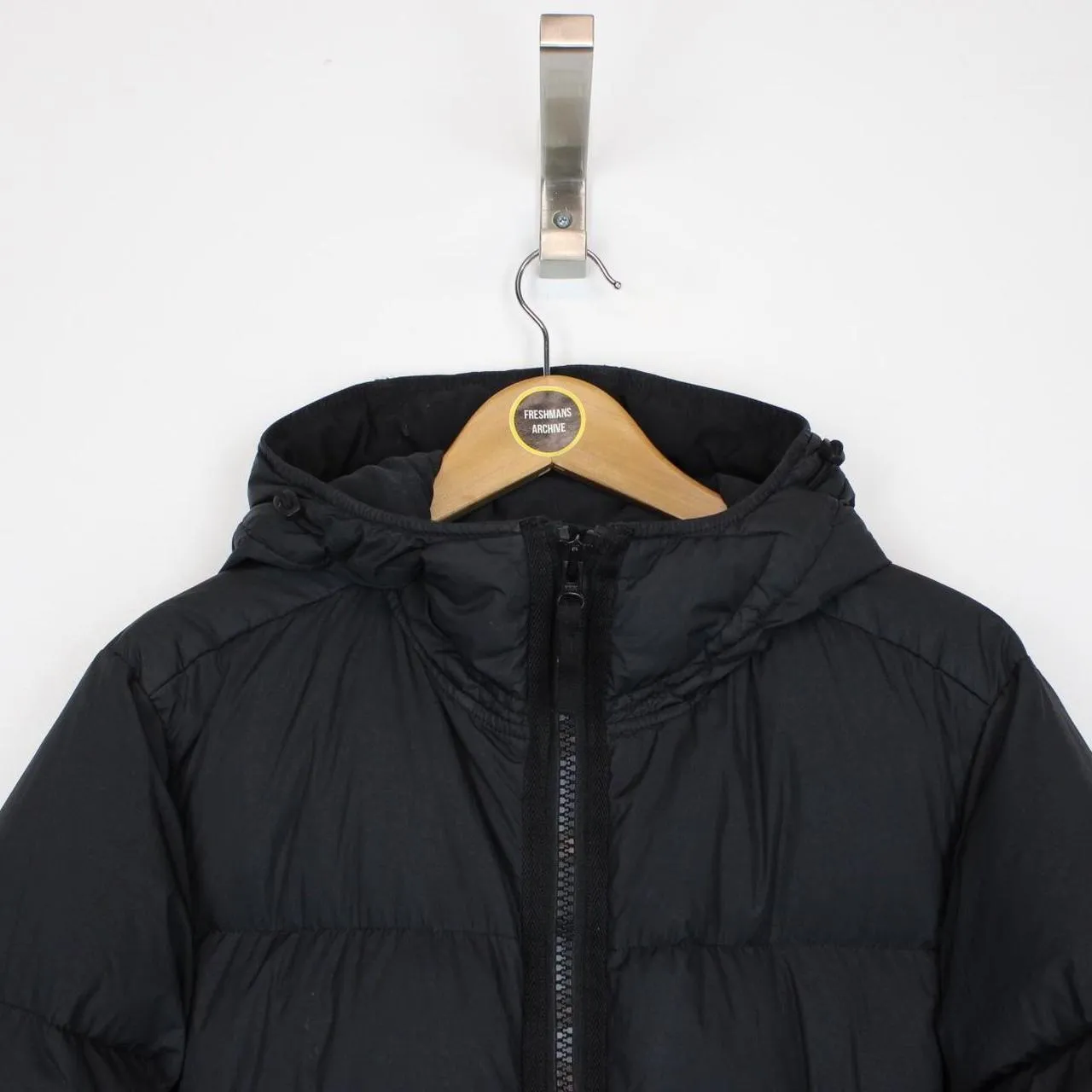 Stone Island AW 2021 Garment Dyed Crinkle Reps R-NY Down Jacket Small