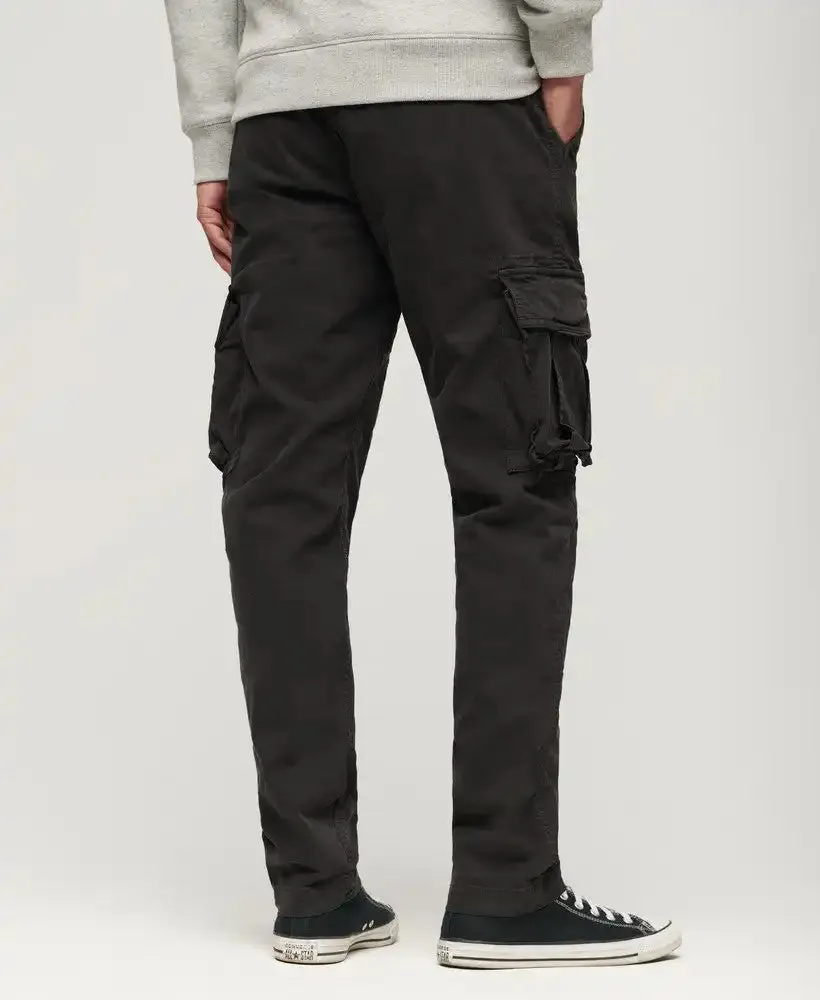 Superdry Mens Core Cargo Pants Black