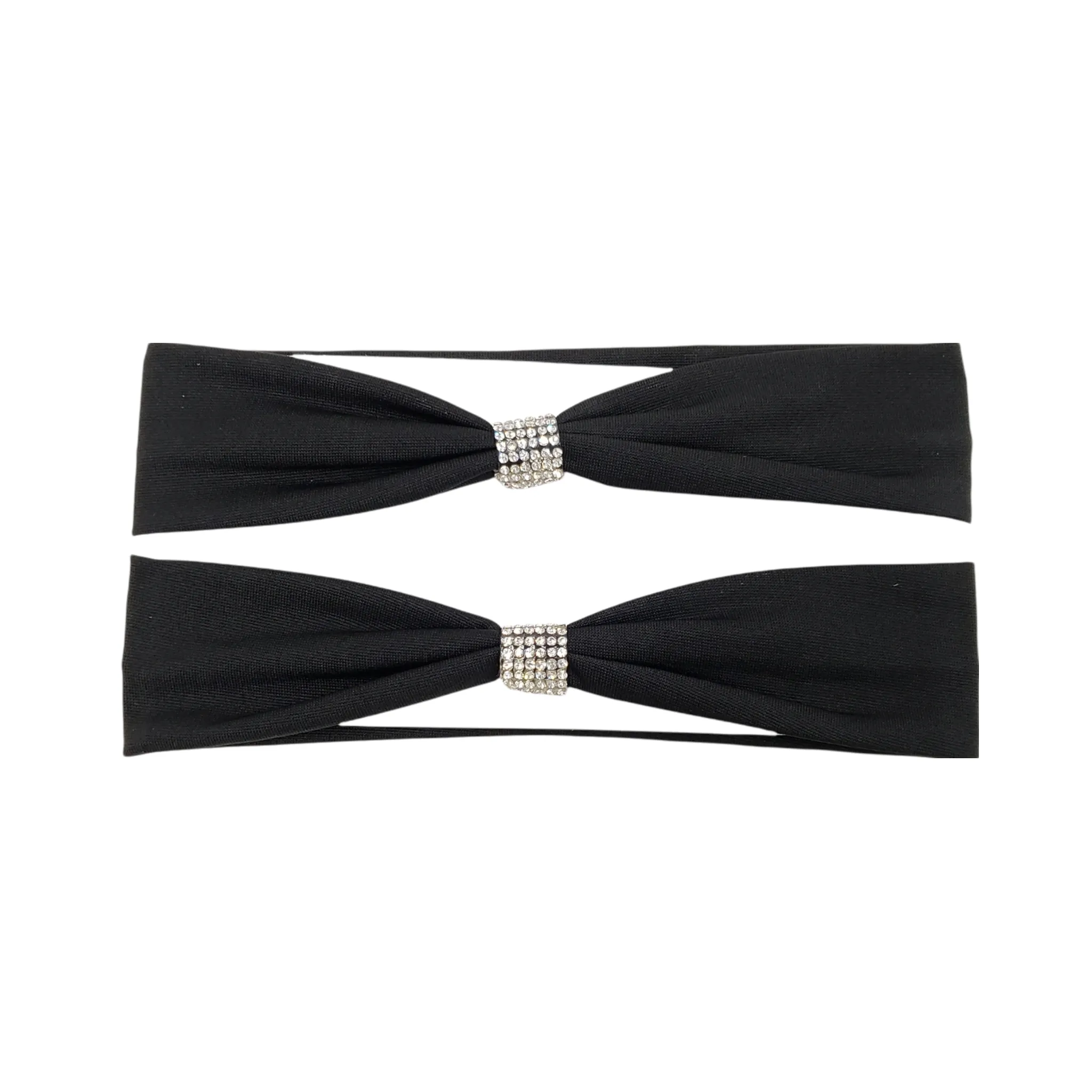 T&T Bowknot Head Band w/ Rhinestones (2 Pack)