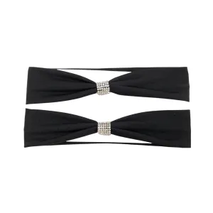 T&T Bowknot Head Band w/ Rhinestones (2 Pack)
