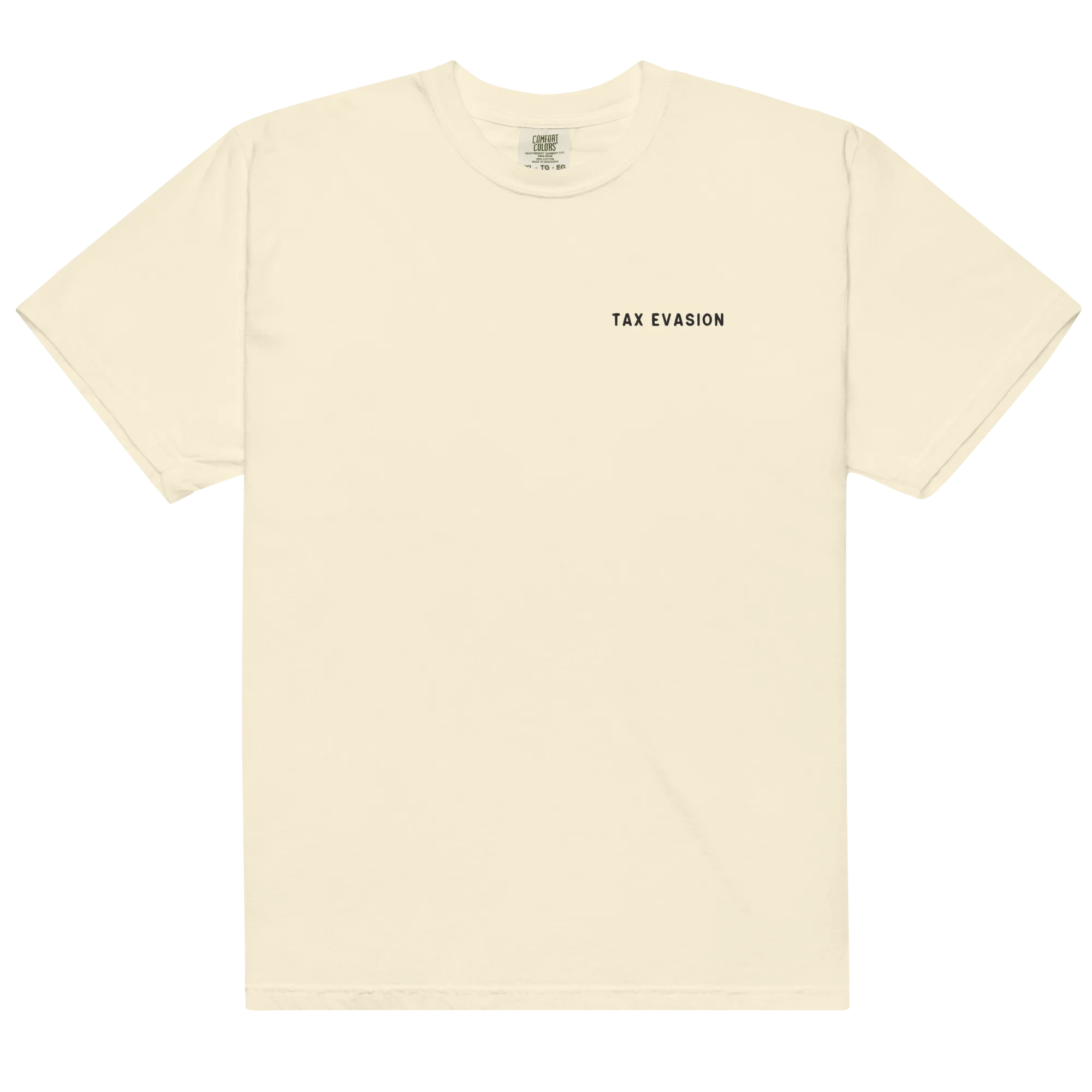 Tax Evasion Embroidered Premium T-Shirt