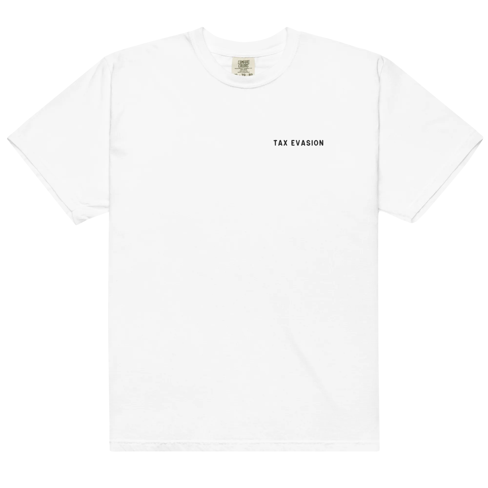Tax Evasion Embroidered Premium T-Shirt