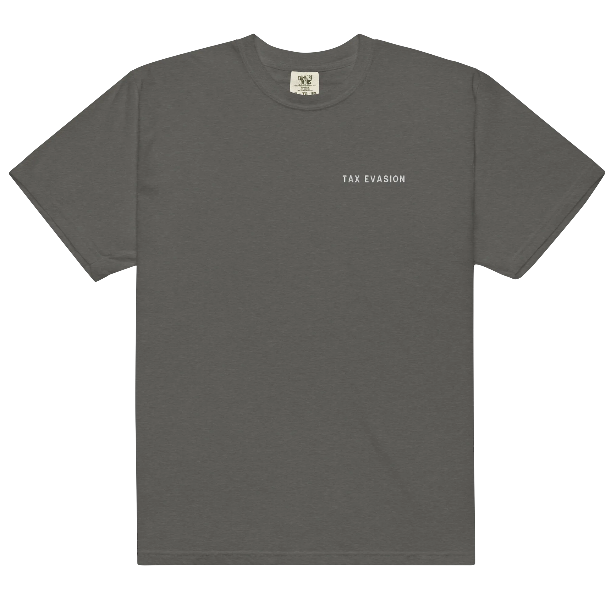 Tax Evasion Embroidered Premium T-Shirt