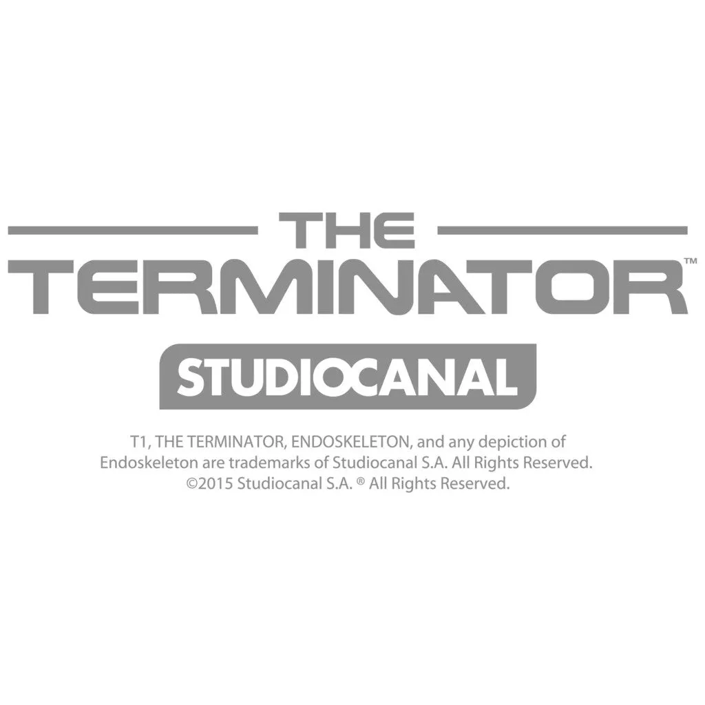 Terminator I'll Be Back Official Men's T-shirt (White)