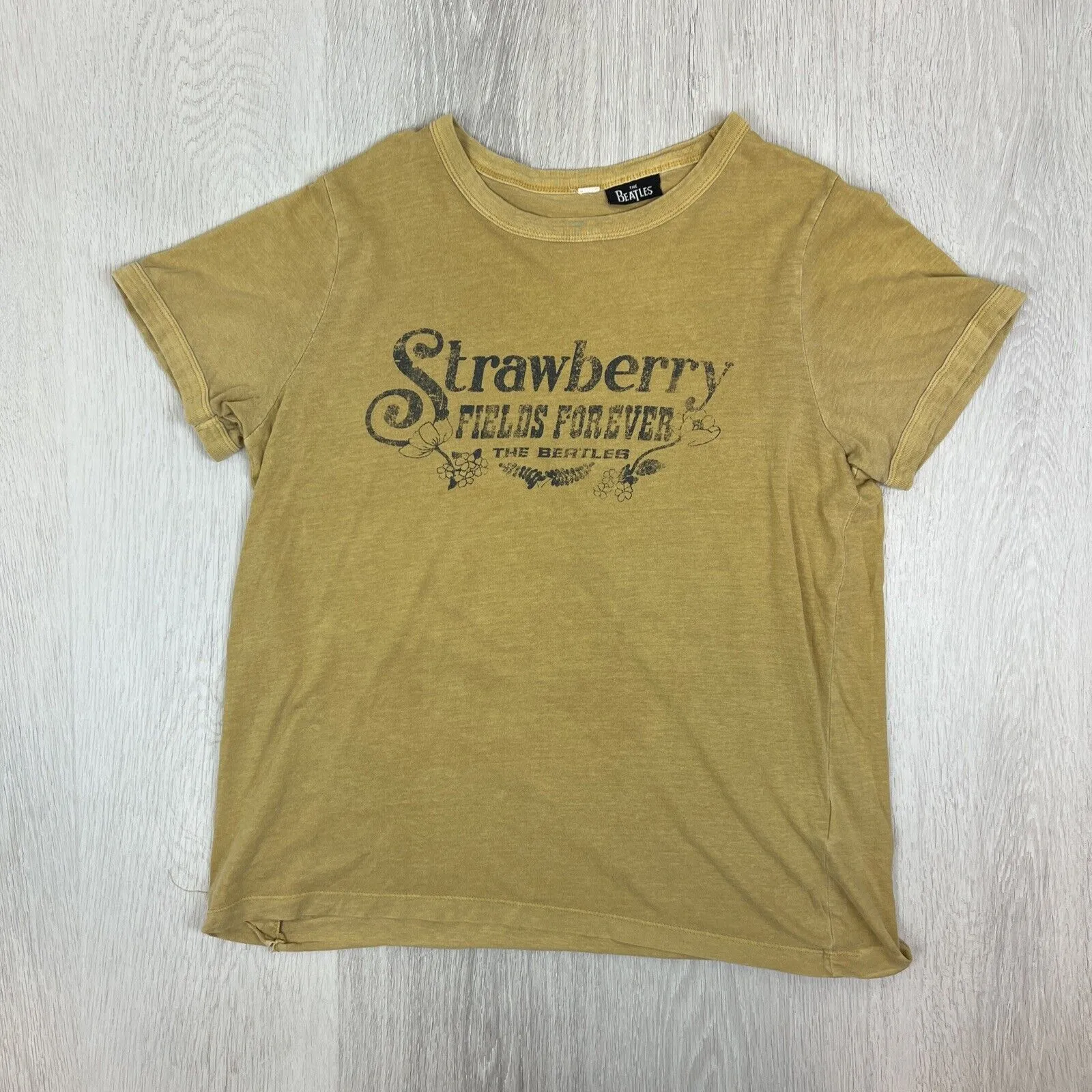 The Beatles & Led Zeppelin Womens Band T-Shirts Size 12