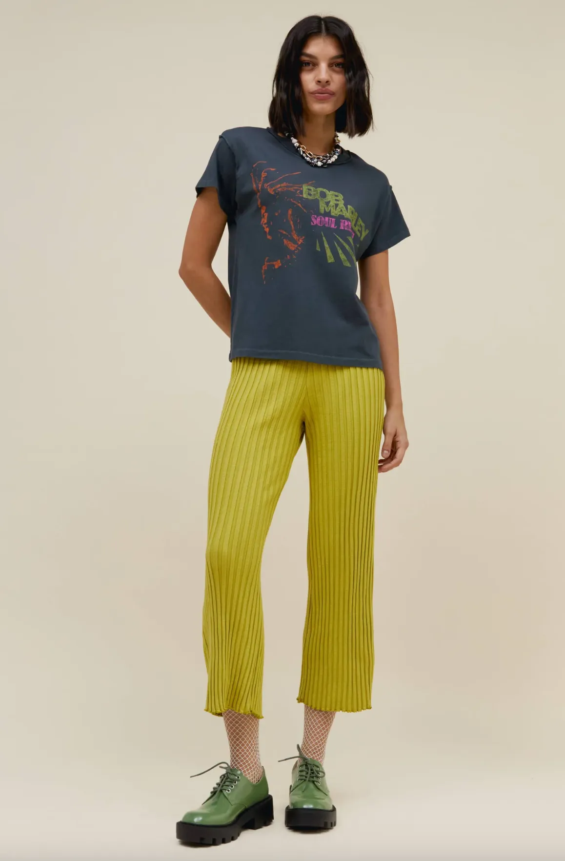 The Bob Marley Soul Rebel Reverse GF Tee by Daydreamer