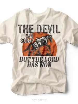 The Devil Can Scrap | Southern T-Shirt | Ruby’s Rubbish®