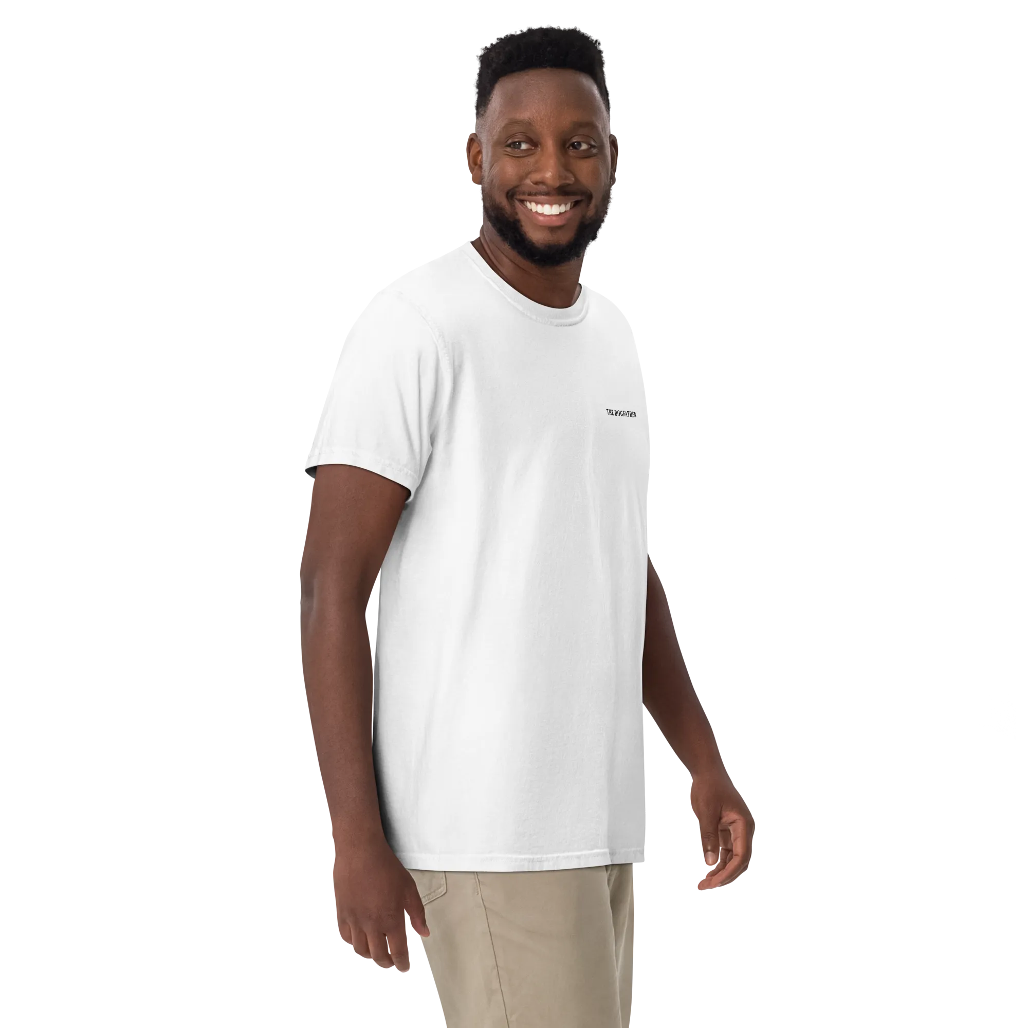 The Dogfather Embroidered Premium T-Shirt