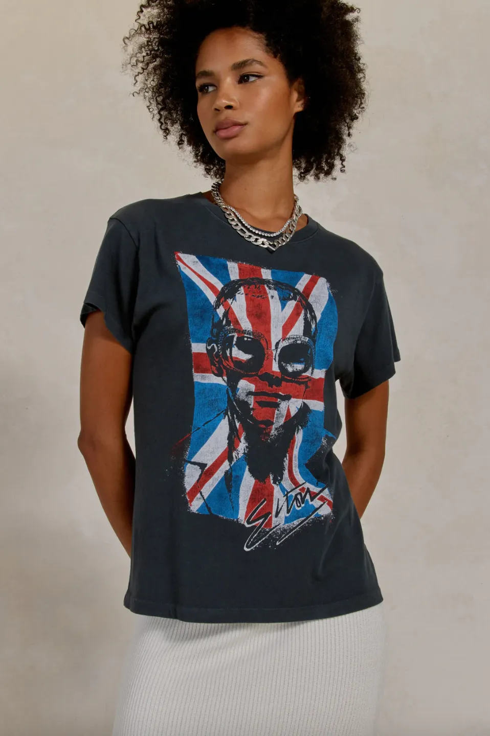 The Elton John Flag Tour Tee by Daydreamer