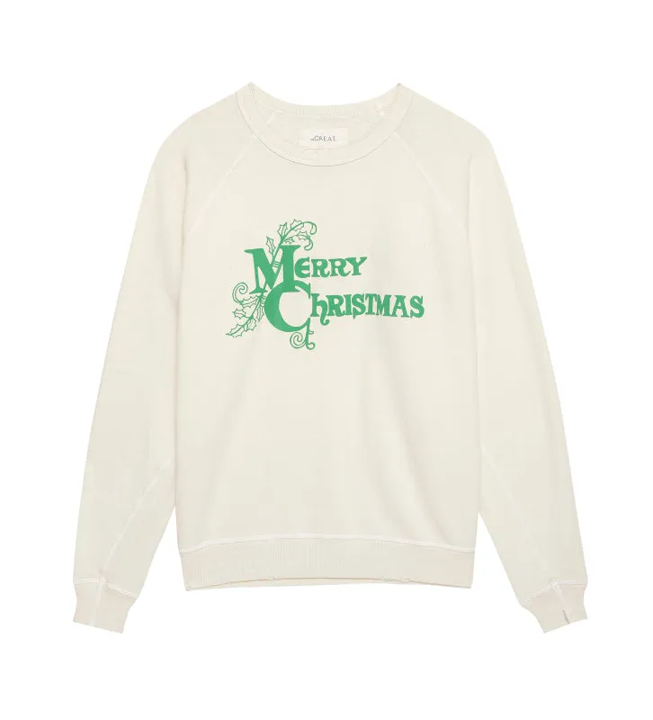 The GREAT College Sweatshirt w/ Christmas Graphic