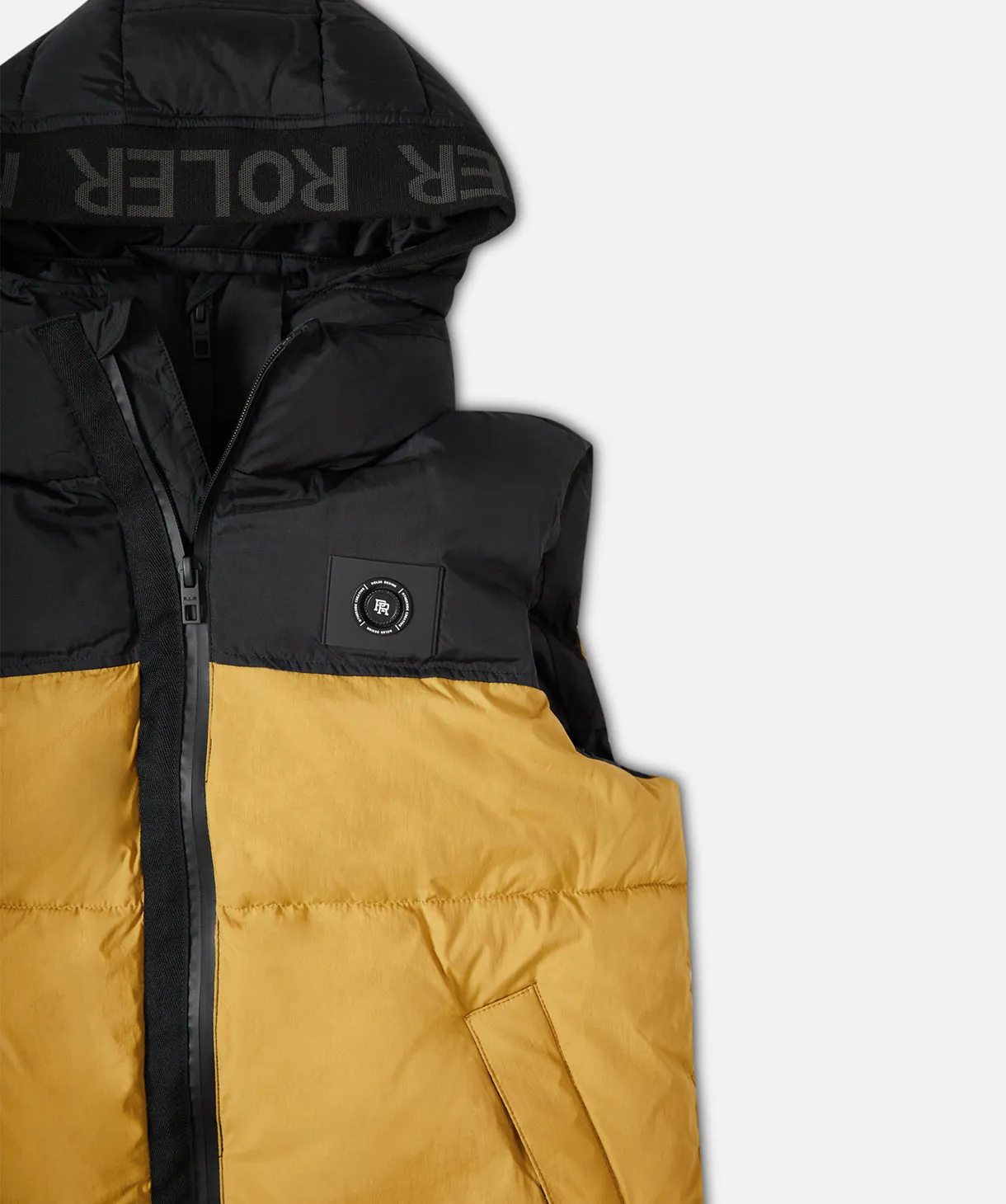 The Landos Puffer Vest - Black