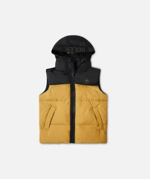 The Landos Puffer Vest - Black