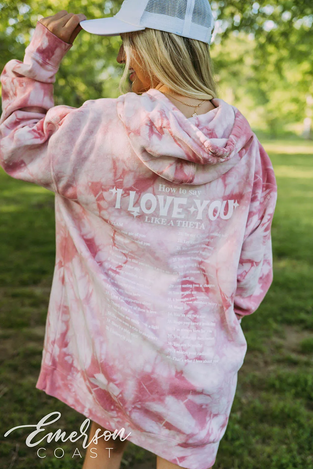 Theta How to Say I Love You Hoodie