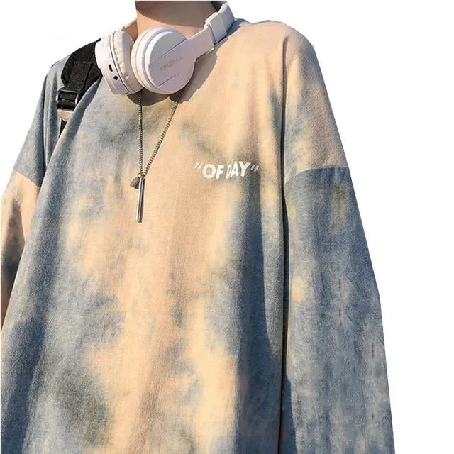 Tie Dye Autumn Winter 2 Piece Set Women Hoodies Pants Printed Sportswear Suits Thicken Warm Ladies Girls Hoodie Sets Tracksuits