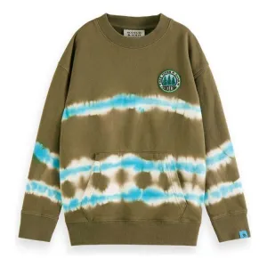 Tie-Dye Crewneck Sweatshirt