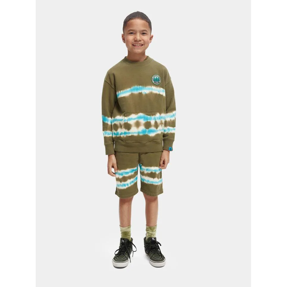 Tie-Dye Crewneck Sweatshirt