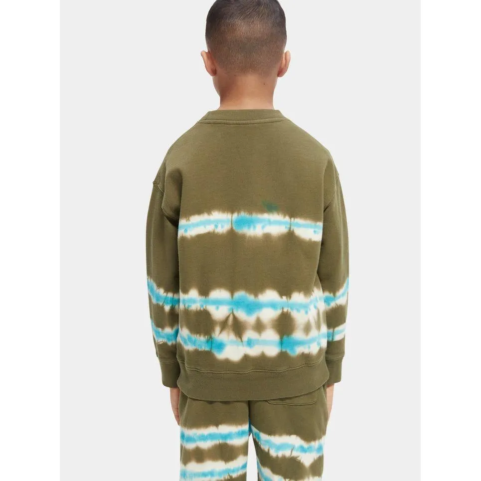 Tie-Dye Crewneck Sweatshirt