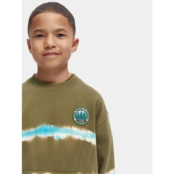 Tie-Dye Crewneck Sweatshirt