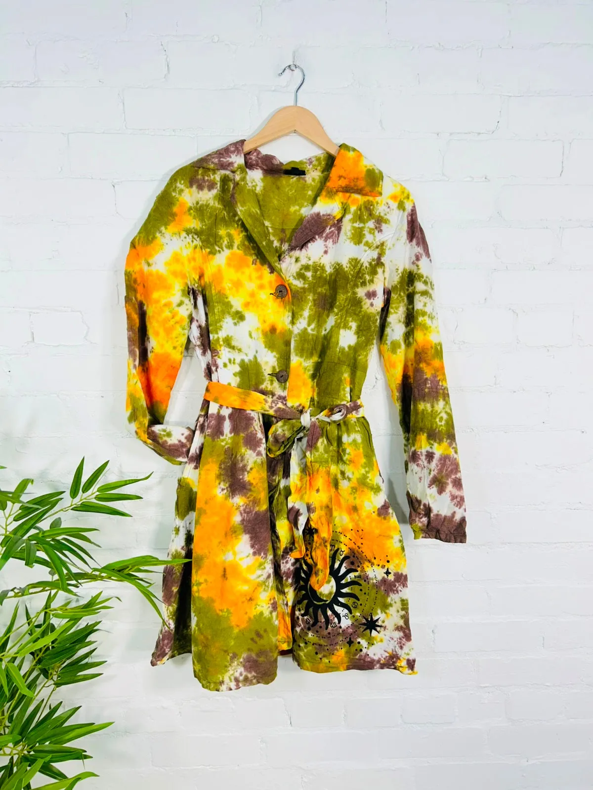 Tie Dye Long Coat