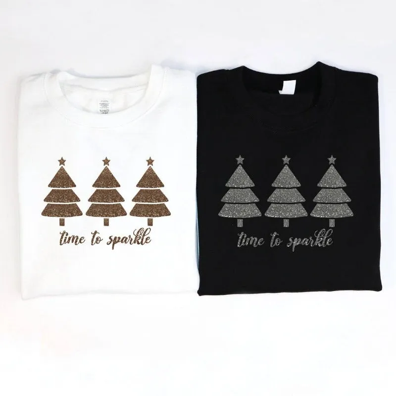 Time to Sparkle Christmas Tree Jumper