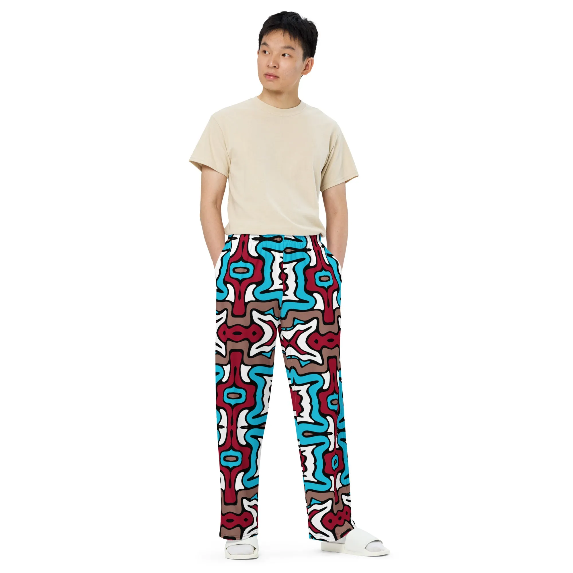Tomodachi unisex wide-leg pants