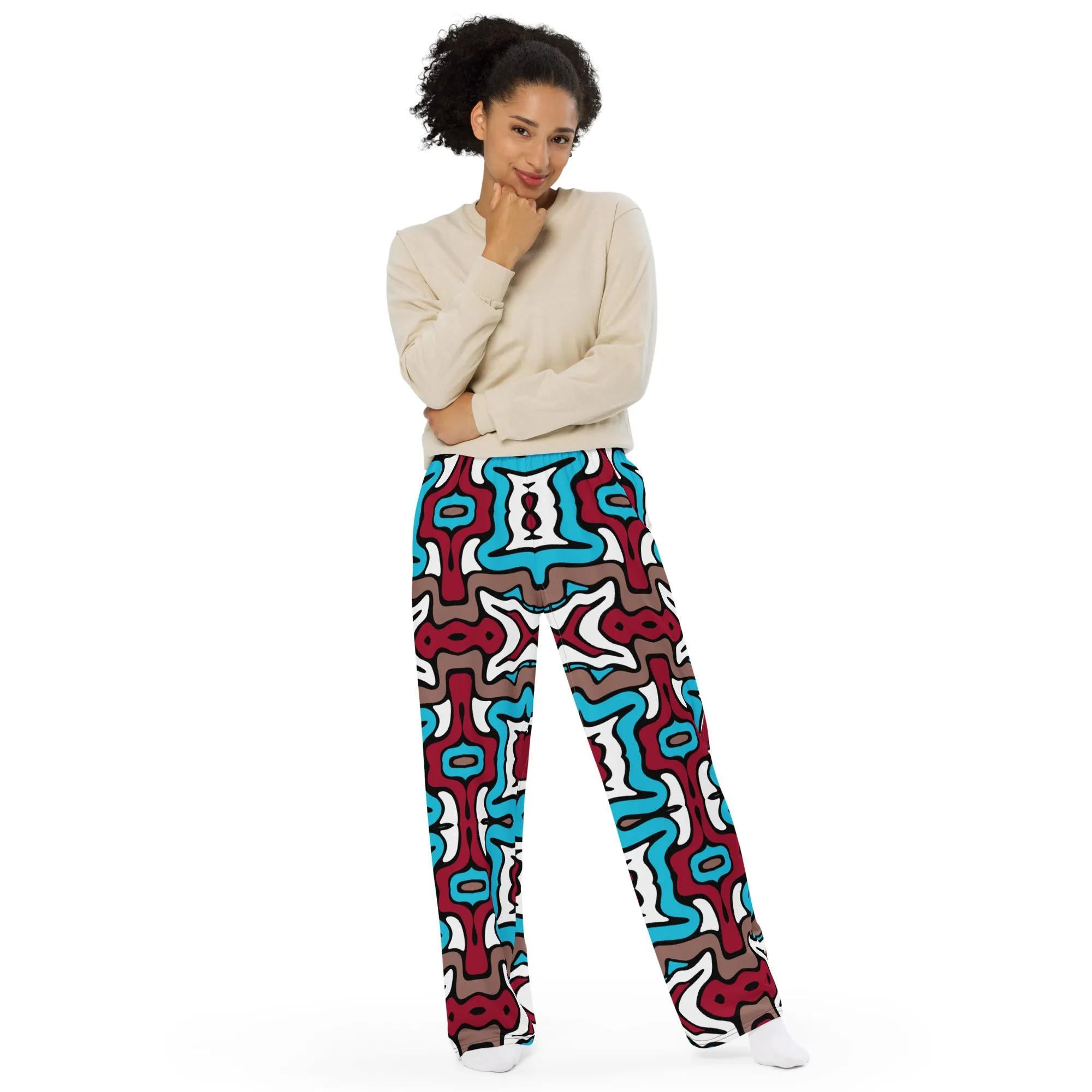 Tomodachi unisex wide-leg pants
