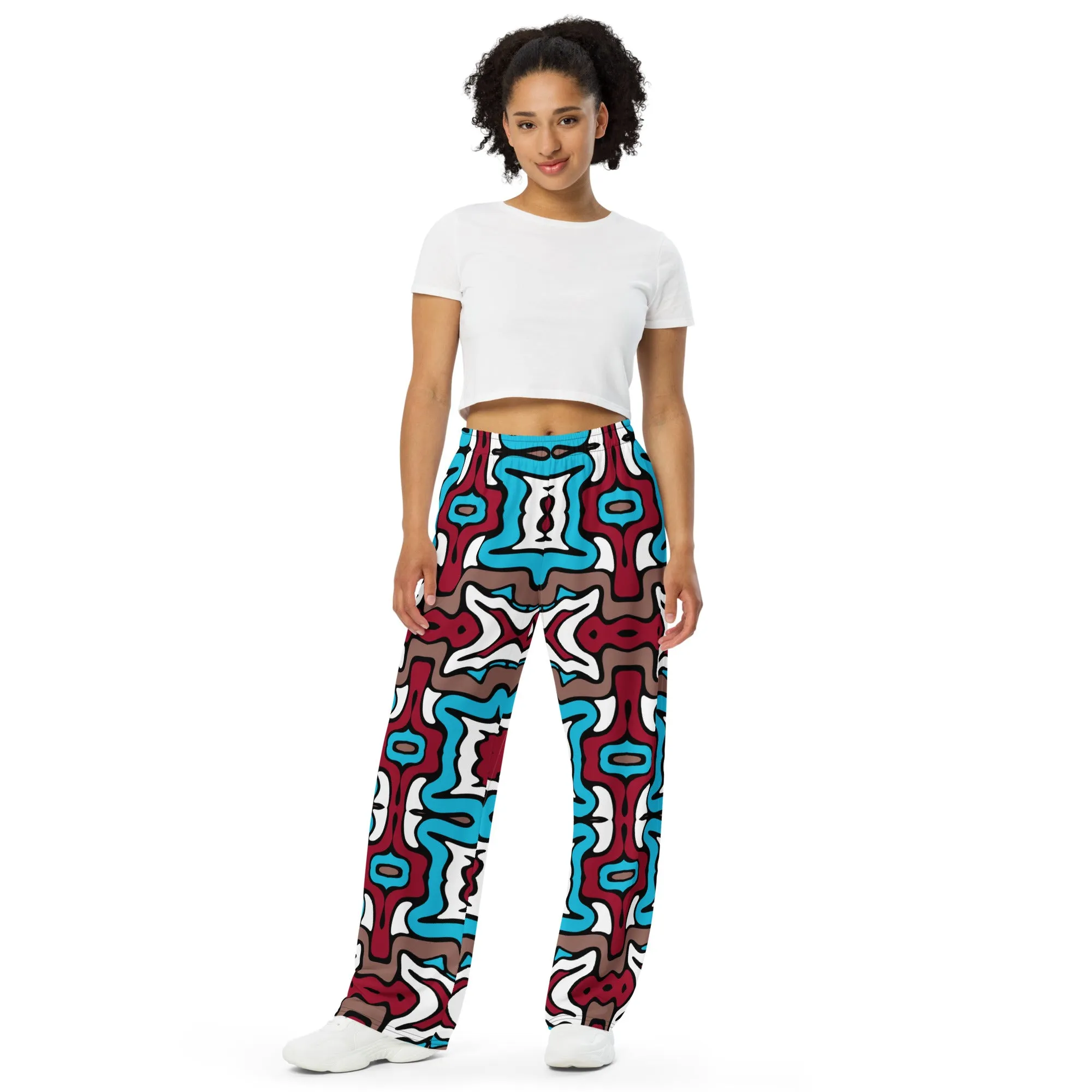 Tomodachi unisex wide-leg pants