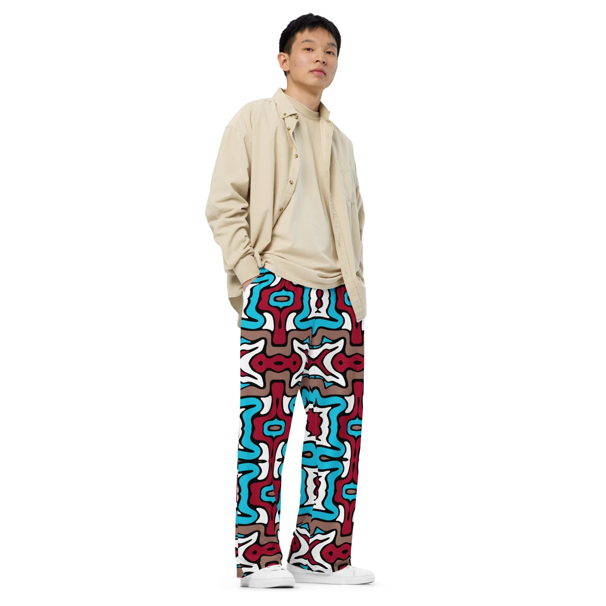 Tomodachi unisex wide-leg pants