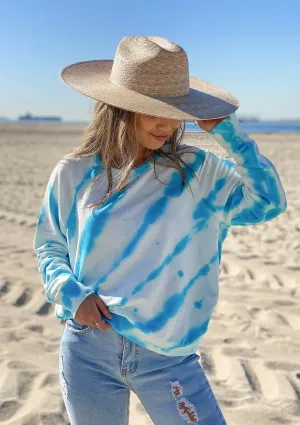 Topanga Vibes Tie Dye Sweatshirt