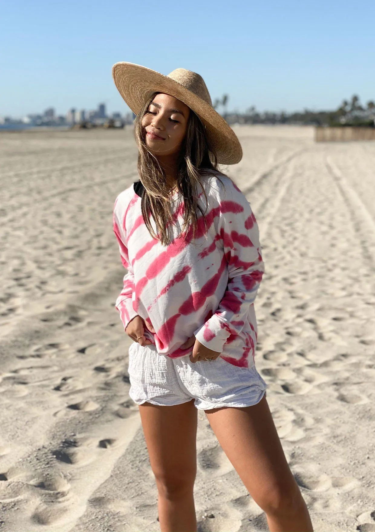 Topanga Vibes Tie Dye Sweatshirt