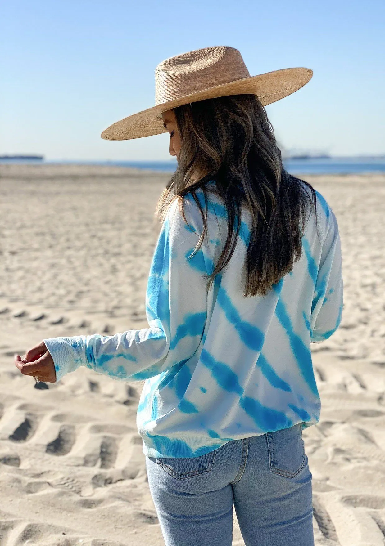Topanga Vibes Tie Dye Sweatshirt