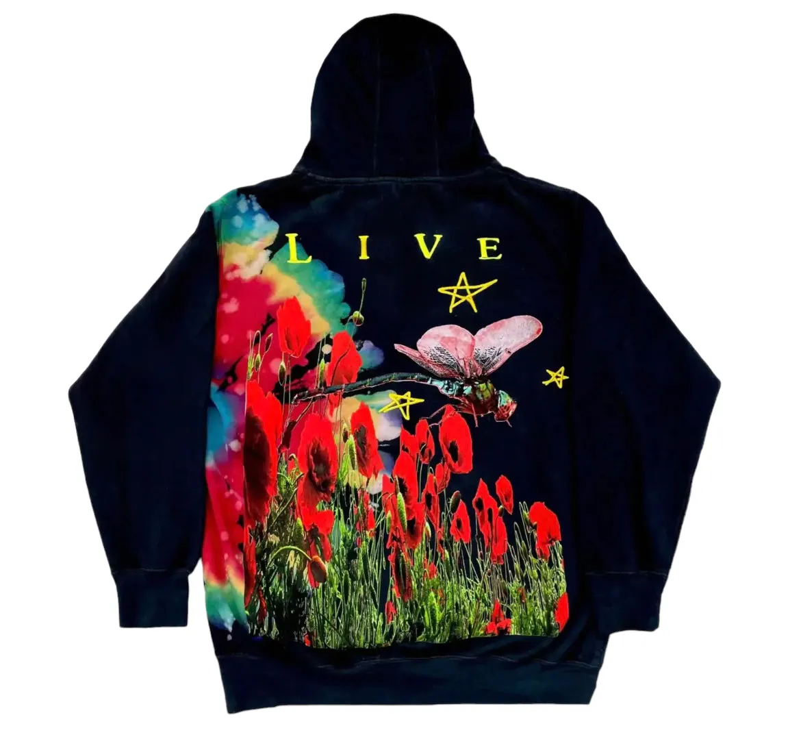 Travis Scott Live In Europe Tie Dye Hoodie