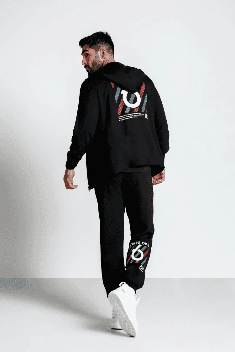 TRIBE OF 6 BRIGGS FOOTBALL ZIP UP