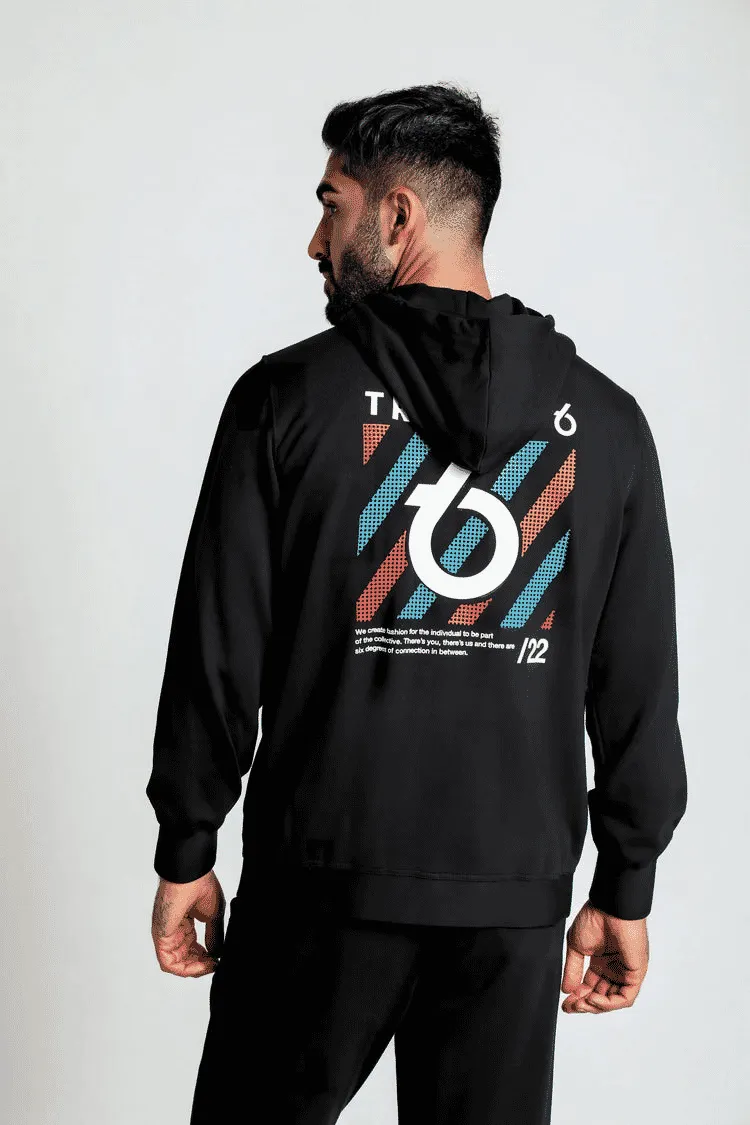 TRIBE OF 6 BRIGGS FOOTBALL ZIP UP