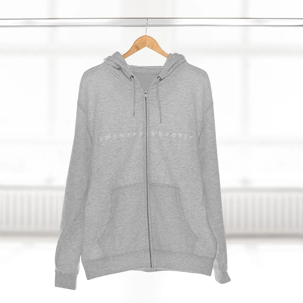 TwentyFiveForty Logo Hoodie - Unisex Full Zip